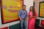 Vidya Balan, Emraan Hashmi snapped in Anita Dongre on the sets of Radio Mirchi on 21st May 2015
